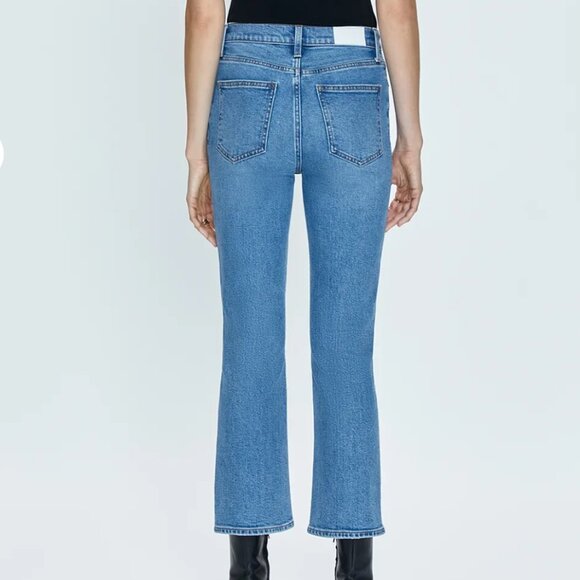 NEW Pistola Lennon High Rise Crop Bootcut Jeans - Picture 3 of 6